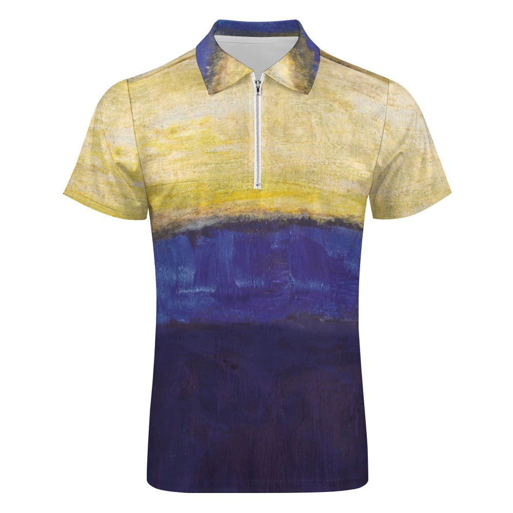 MARK ROTHKO - ABSTRACT ART - SHORT SLEEVE POLO SHIRT