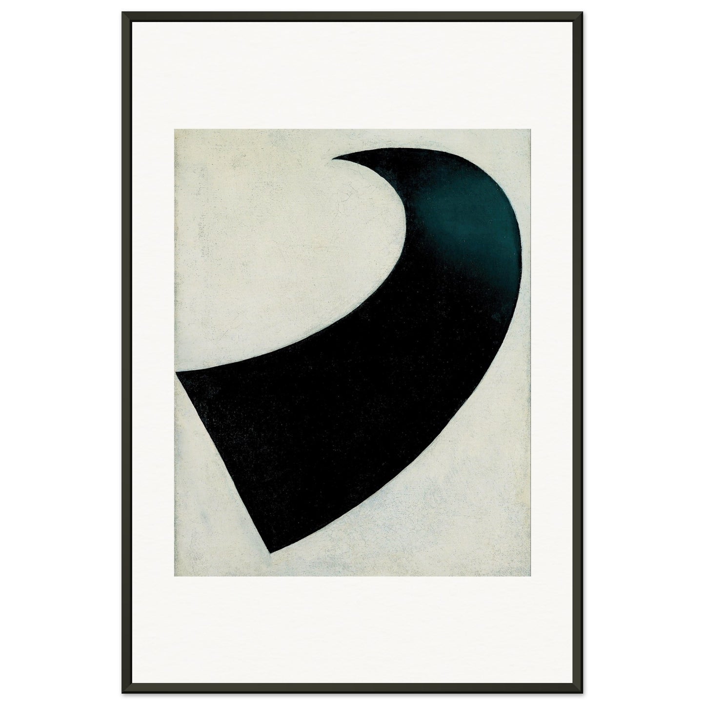 KAZIMIR MALEVICH - SUPREMATISM (1917) - MUSEUM MATTE POSTER IN METAL FRAME