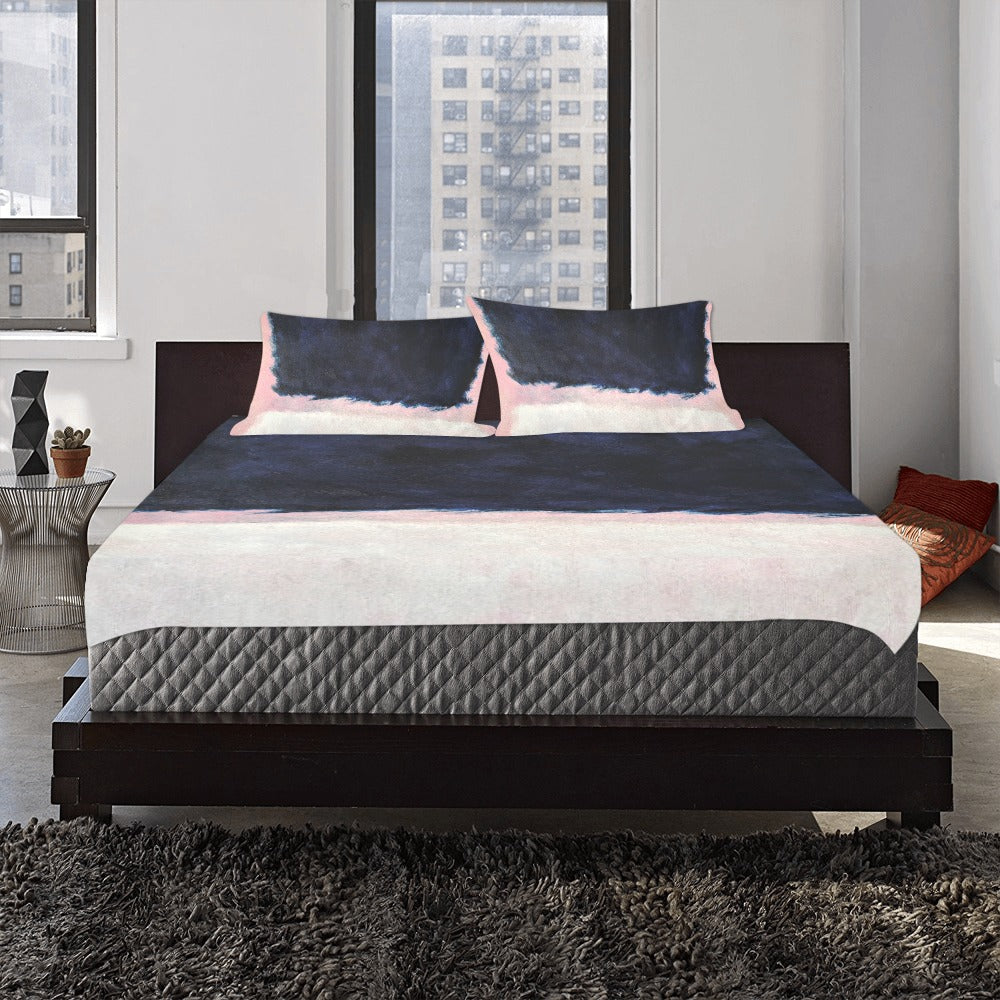 MARK ROTHKO - ABSTRACT - 3-PIECES BEDDING SET 