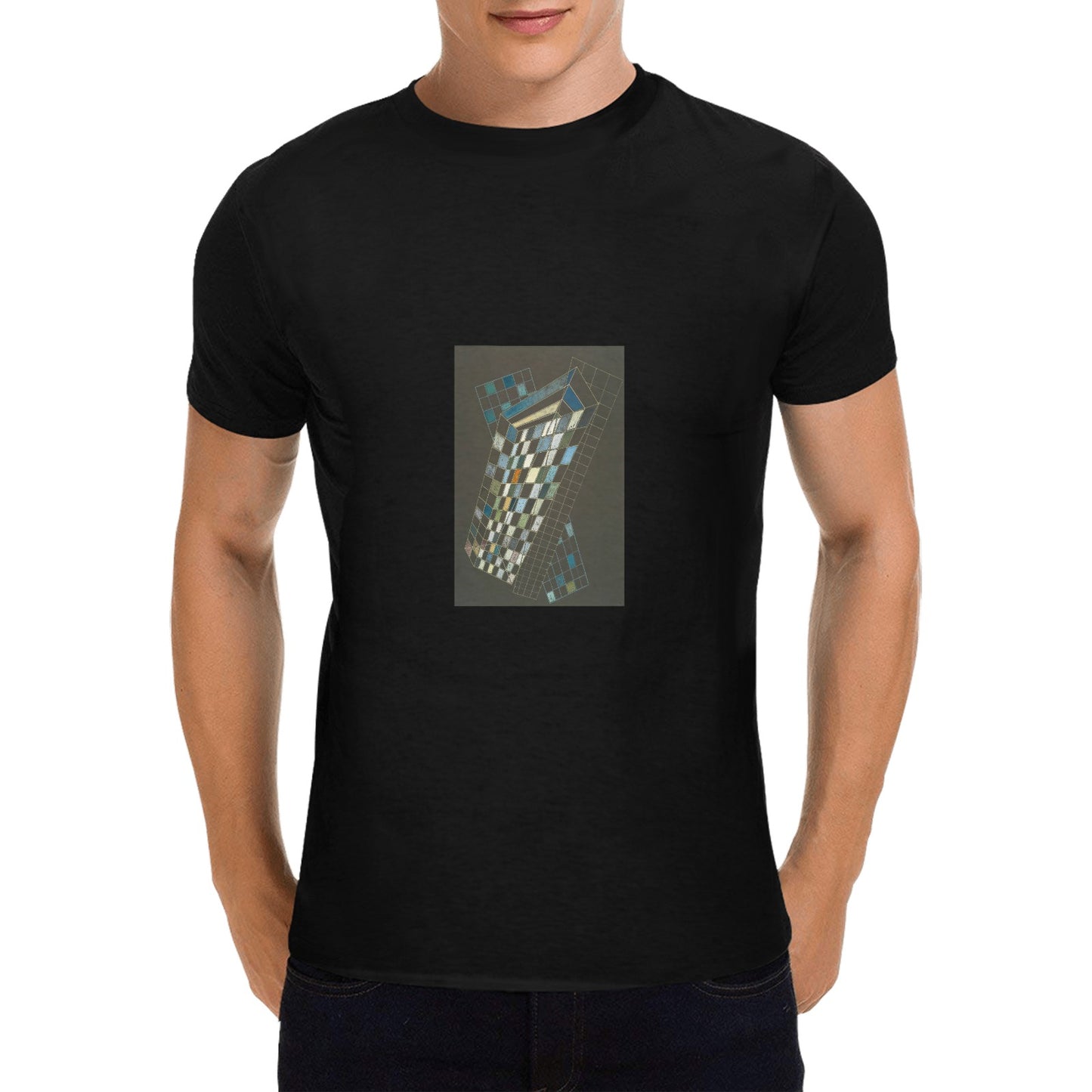 WASILLY KANDINSKY - KLEINE FLACHEN (SMALL PLANES) - T-SHIRT FOR MEN