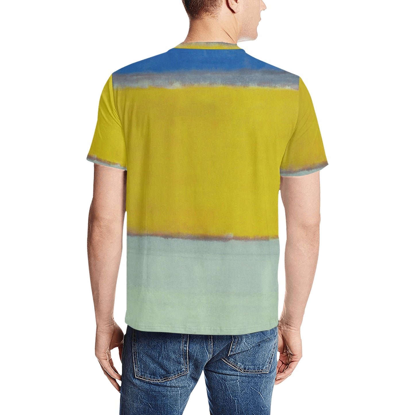 MARK ROTHKO - ABSTRACT ART - MEN'S ALL OVER PRINT T-SHIRT 