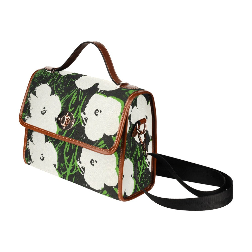 
ANDY WARHOL - FLOWERS - WATERPROOF CANVAS BAG FOR HER
