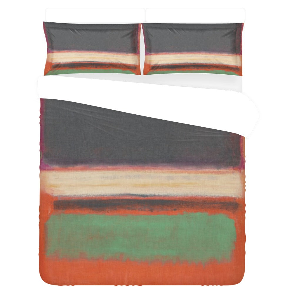 MARK ROTHKO - ABSTRACT - 3-PIECES BEDDING SET 