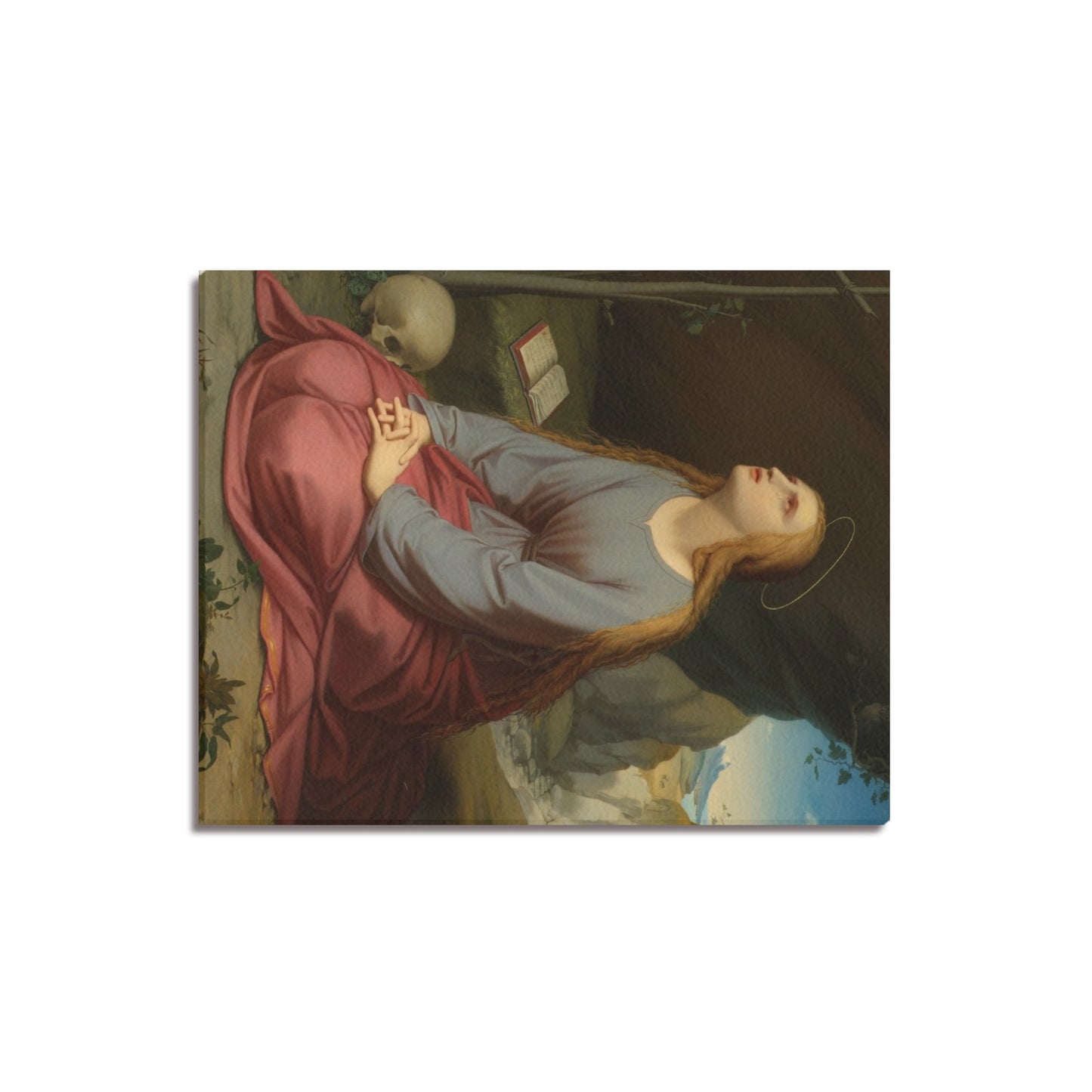 GEBHARD FLATZ - SAINT MARY MAGDALENE (1876) - CANVAS PRINT 16" x 20"