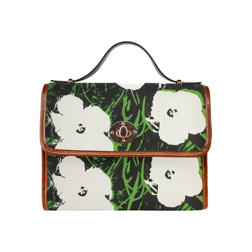 
ANDY WARHOL - FLOWERS - WATERPROOF CANVAS BAG FOR HER

