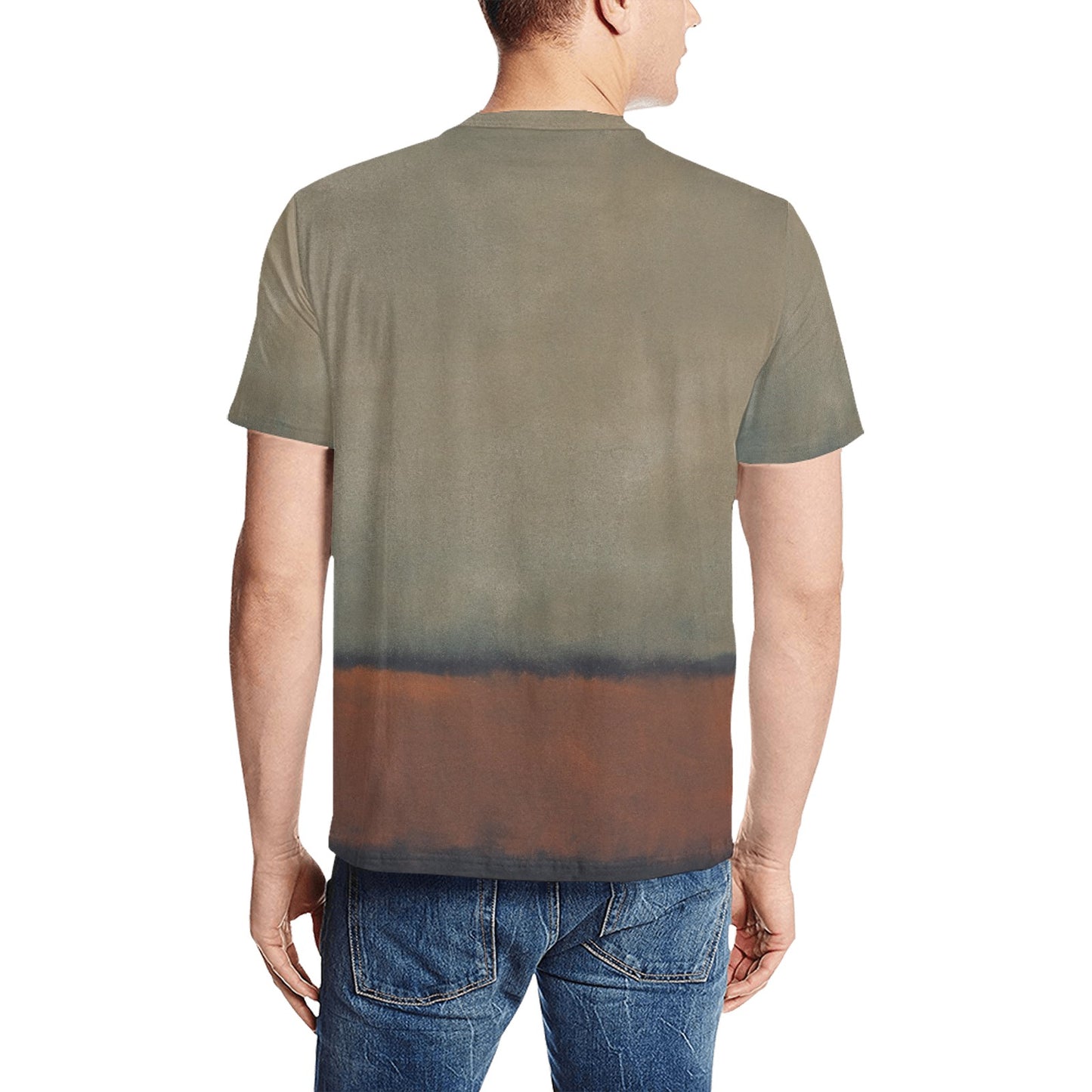 MARK ROTHKO - ABSTRACT ART - MEN'S ALL OVER PRINT T-SHIRT 