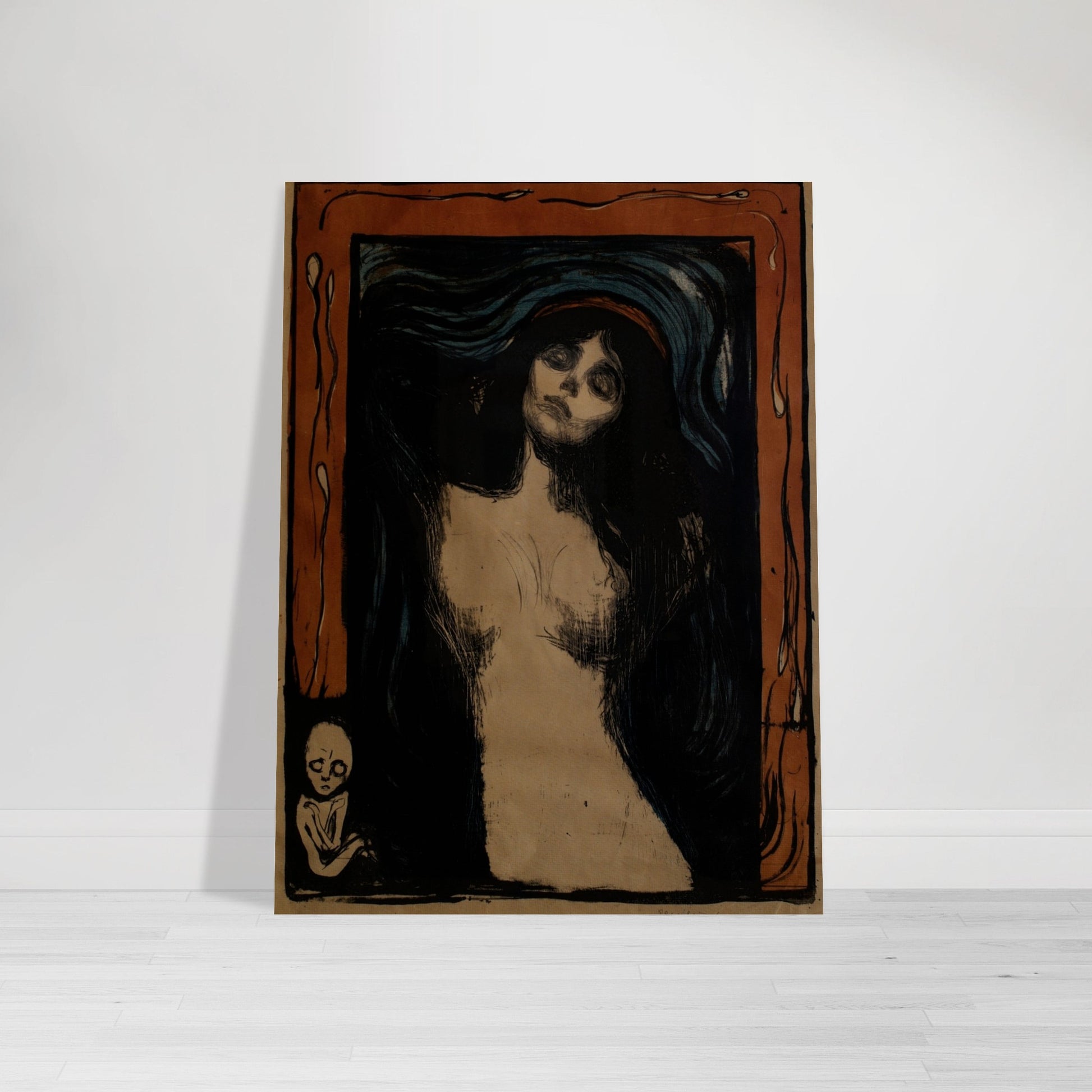 EDVARD MUNCH - MADONNA  - PREMIUM MATTE POSTER