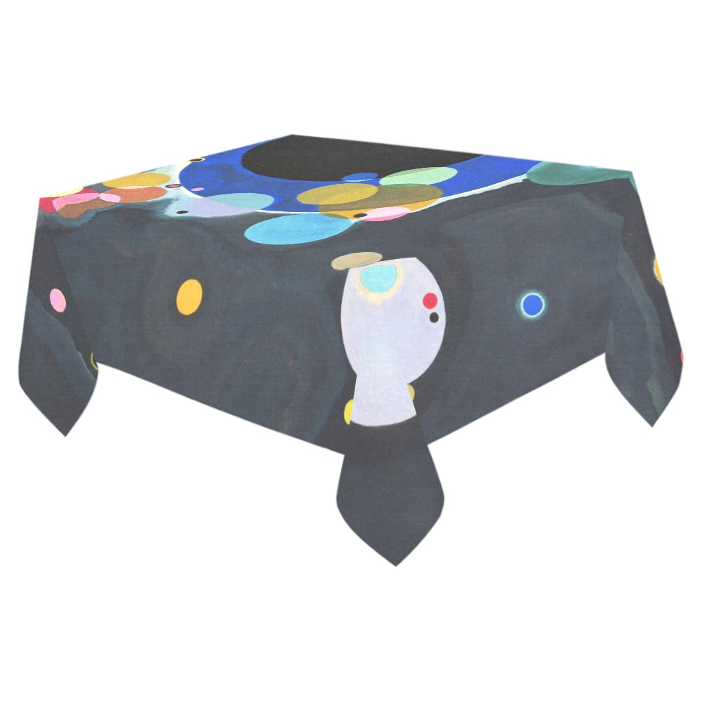 WASSILY KANDINSKY - SEVERAL CIRCLES - TABLECLOTH 70"x 52"