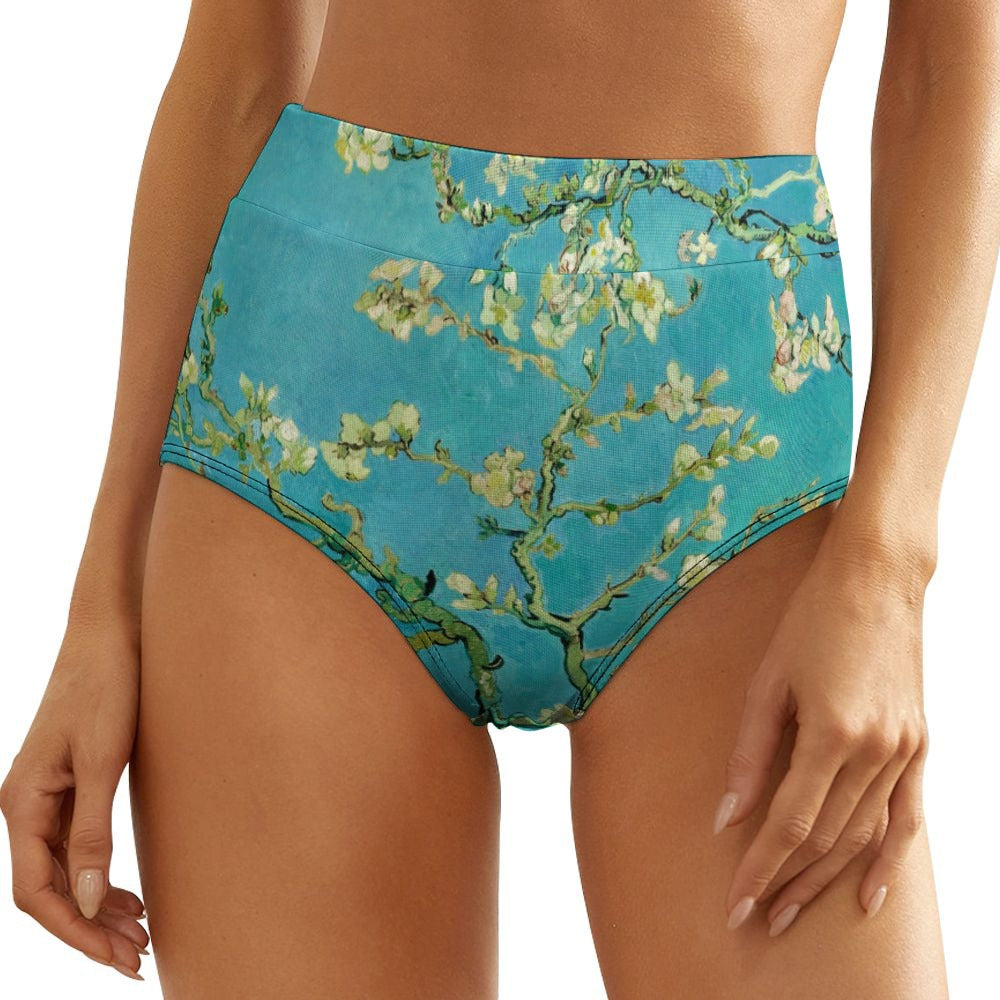 MARK ROTHKO - ABSTRACT - HIGH WAIST PANTIES FOR HER