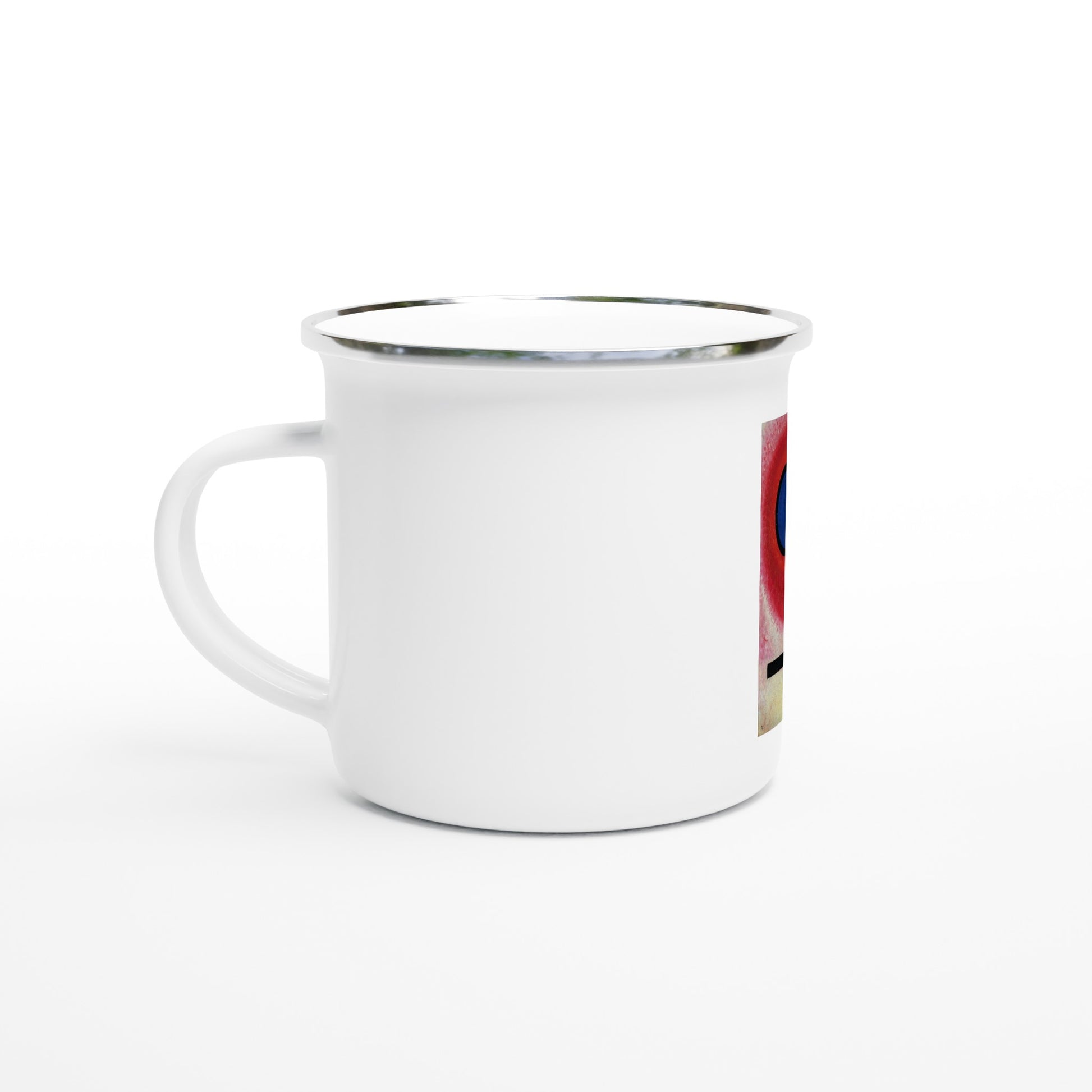 WASSILY KANDINSKY - BLAUER KREIS No. 2 (CERCLE BLEU LI) - 12oz ENAMEL MUG