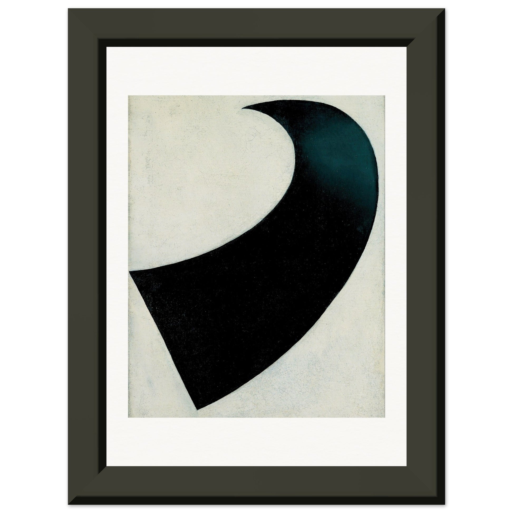 KAZIMIR MALEVICH - SUPREMATISM (1917) - MUSEUM MATTE POSTER IN METAL FRAME