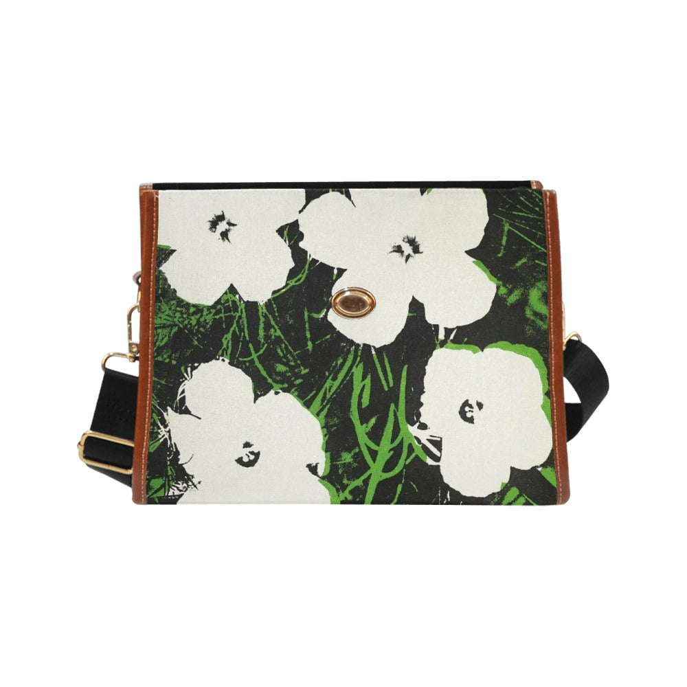 
ANDY WARHOL - FLOWERS - WATERPROOF CANVAS BAG FOR HER
