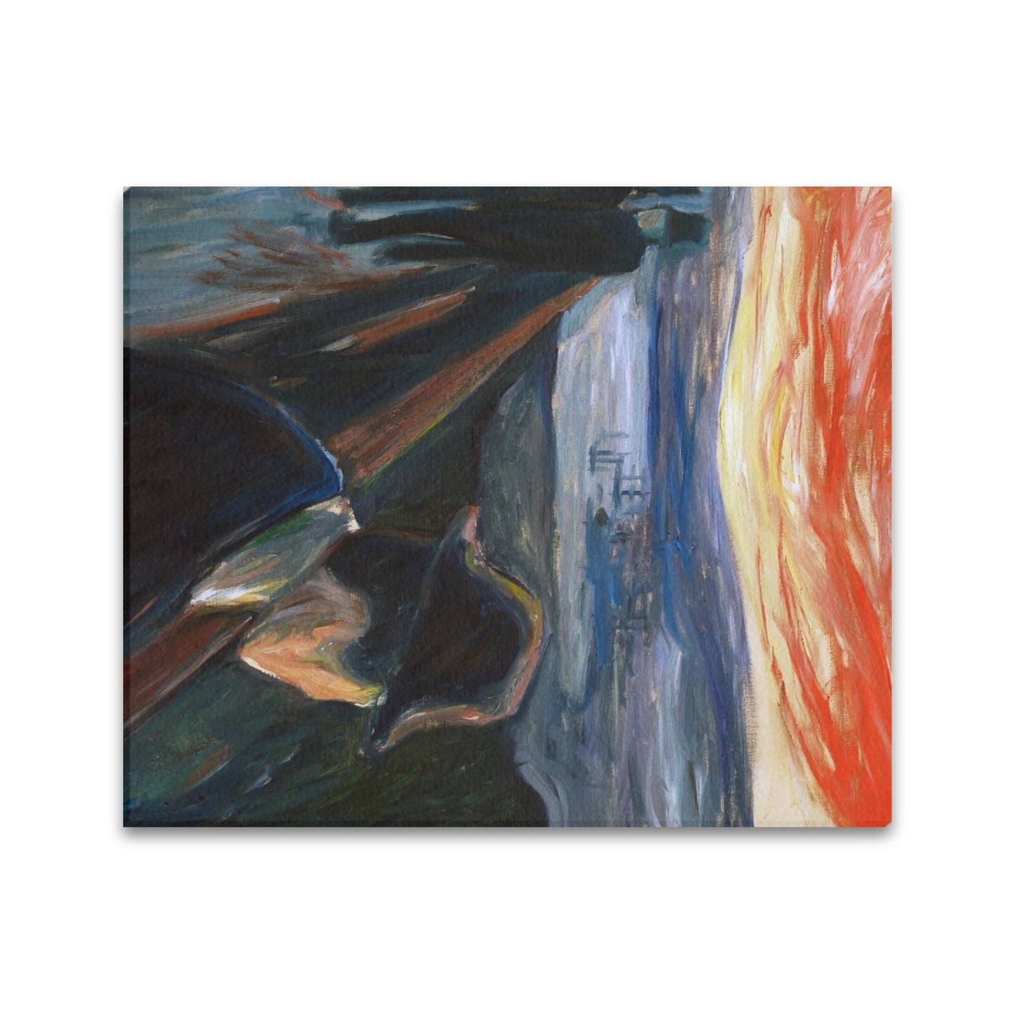 EDVARD MUNCH - DESPAIR (1982) - WRAPPED CANVAS PRINT 20" x 24"