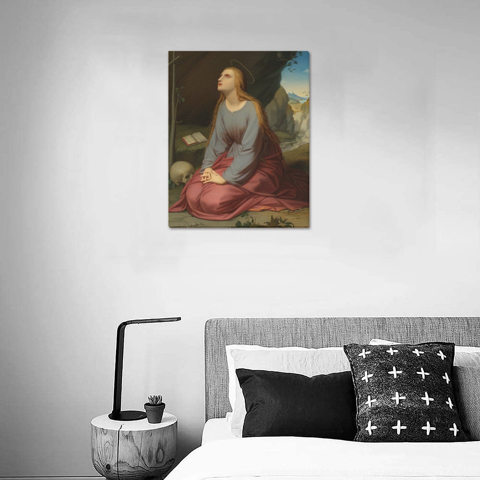 GEBHARD FLATZ - SAINT MARY MAGDALENE (1876) - CANVAS PRINT 16" x 20"