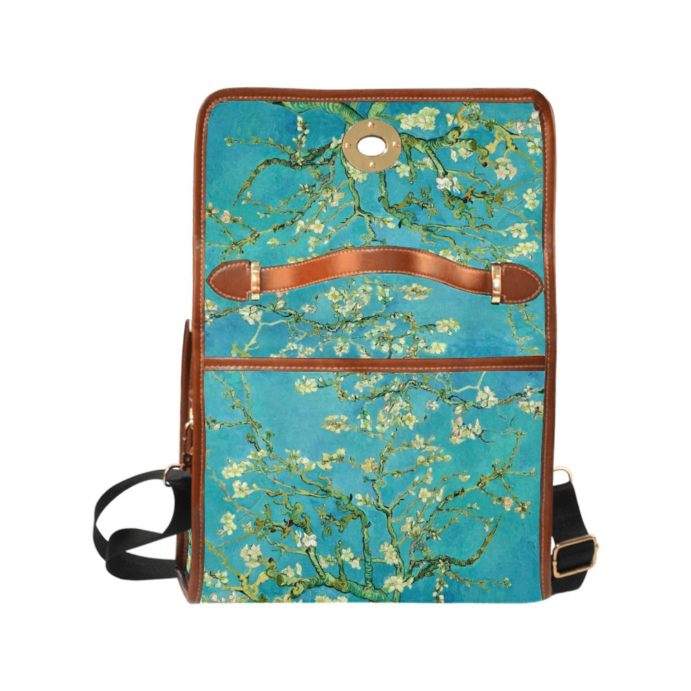 VINCENT VAN GOGH - ALMOND BLOSSOMS - WATERPROOF CANVAS BAG FOR HER