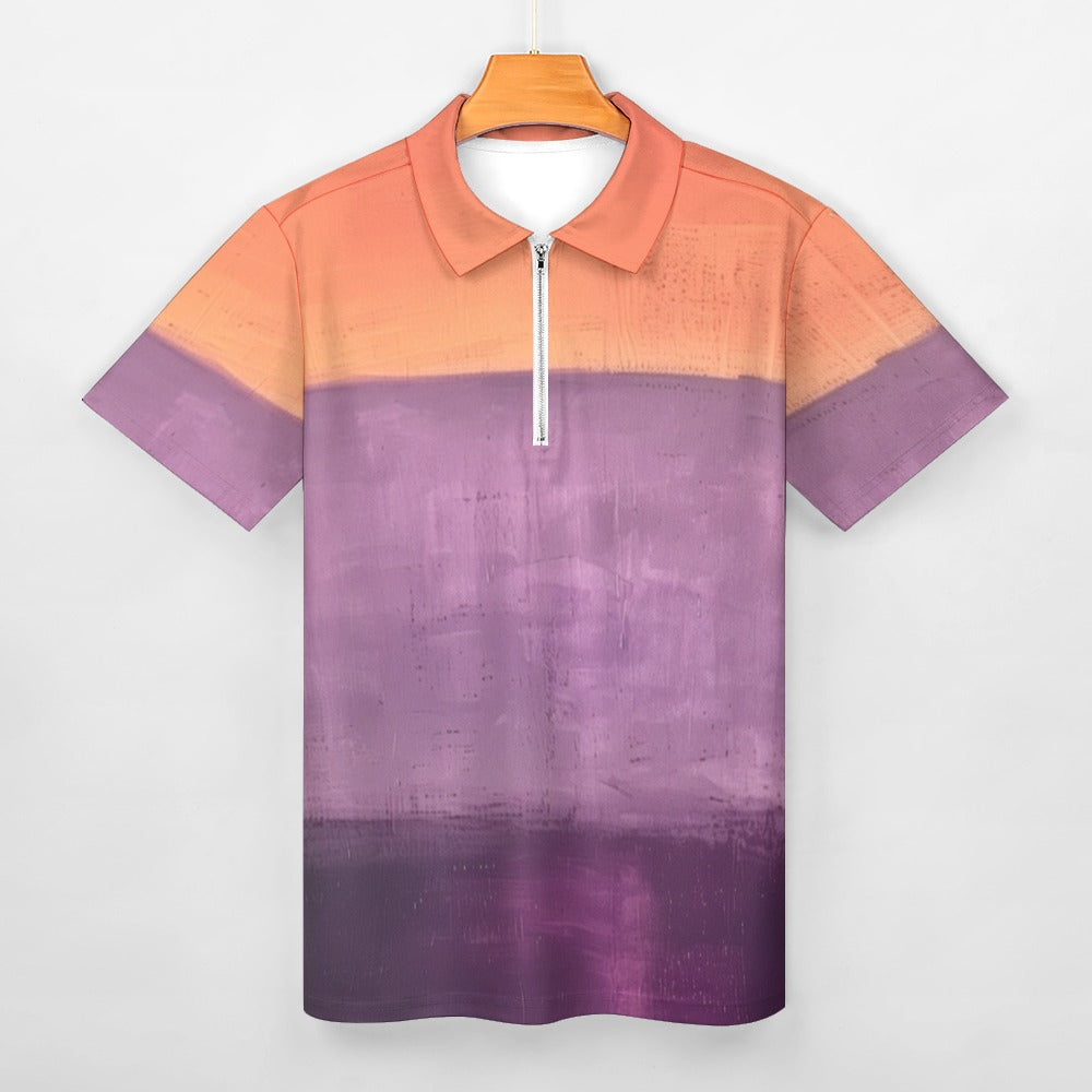 MARK ROTHKO - ABSTRACT ART - SHORT SLEEVE POLO SHIRT