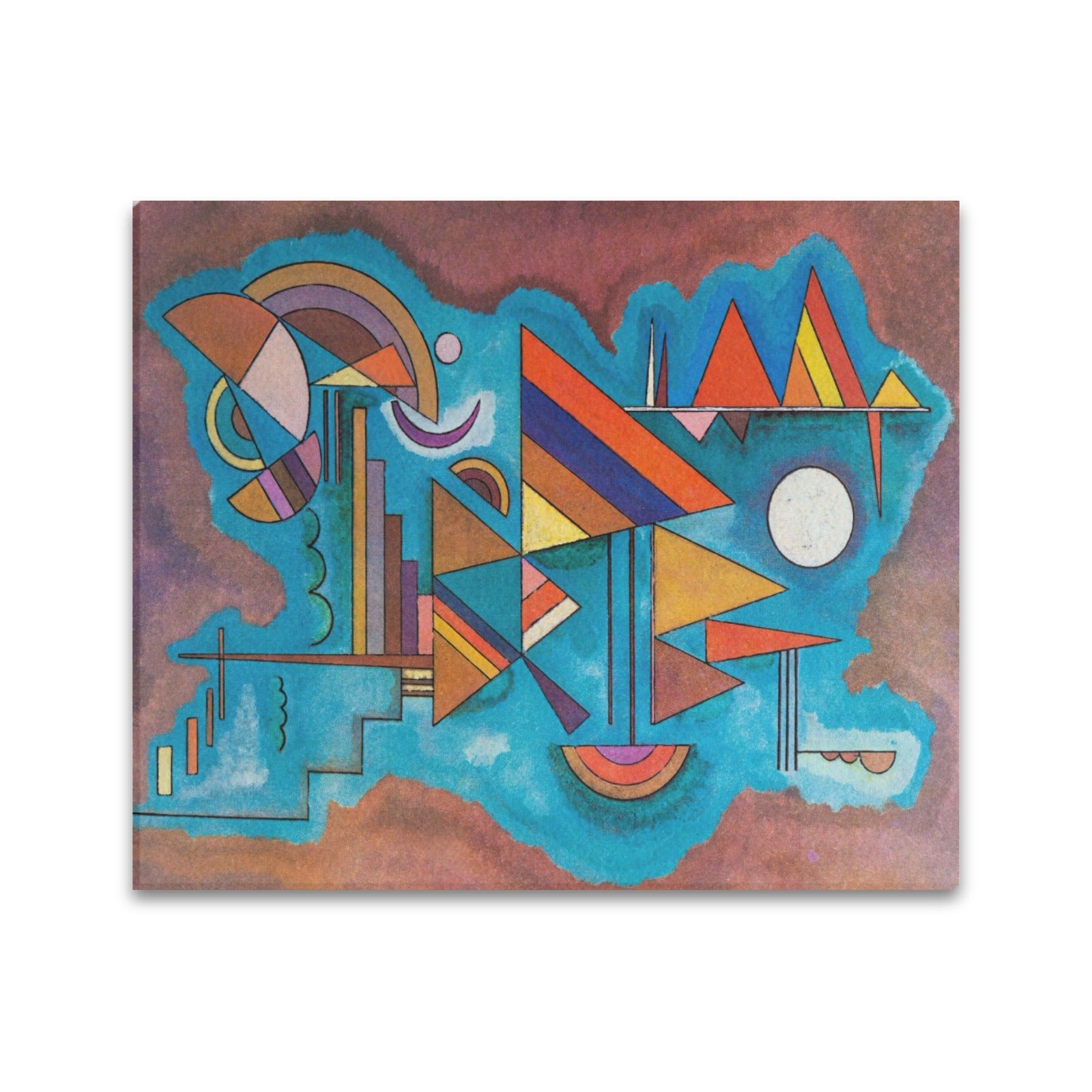 WASSILY KANDINSKY - STANDING (1930) - WRAPPED CANVAS PRINT 20" x 24"