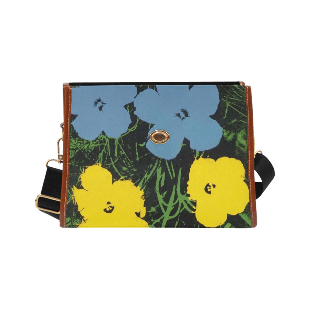 
ANDY WARHOL - FLOWERS - WATERPROOF CANVAS BAG FOR HER
