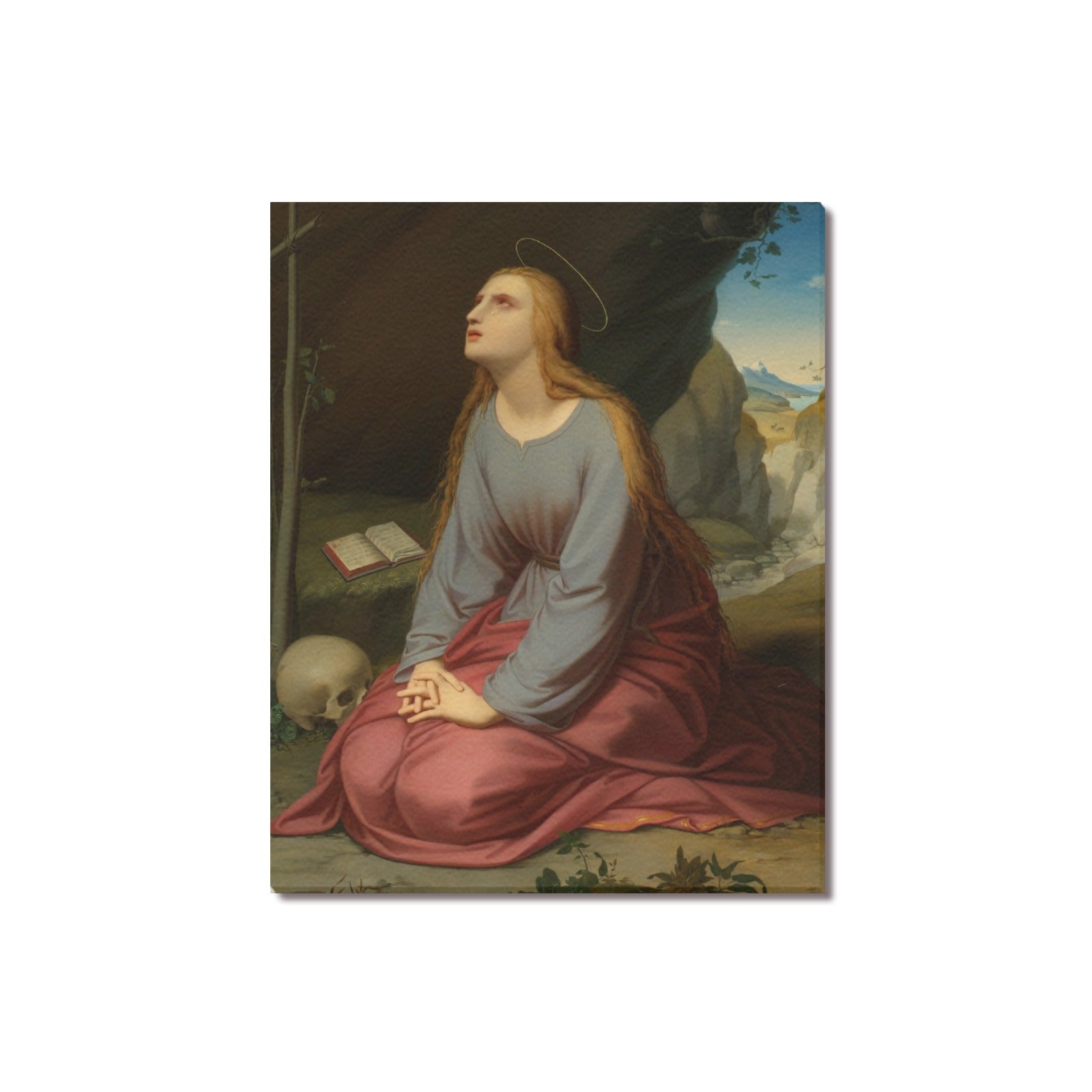 GEBHARD FLATZ - SAINT MARY MAGDALENE (1876) - CANVAS PRINT 16" x 20"