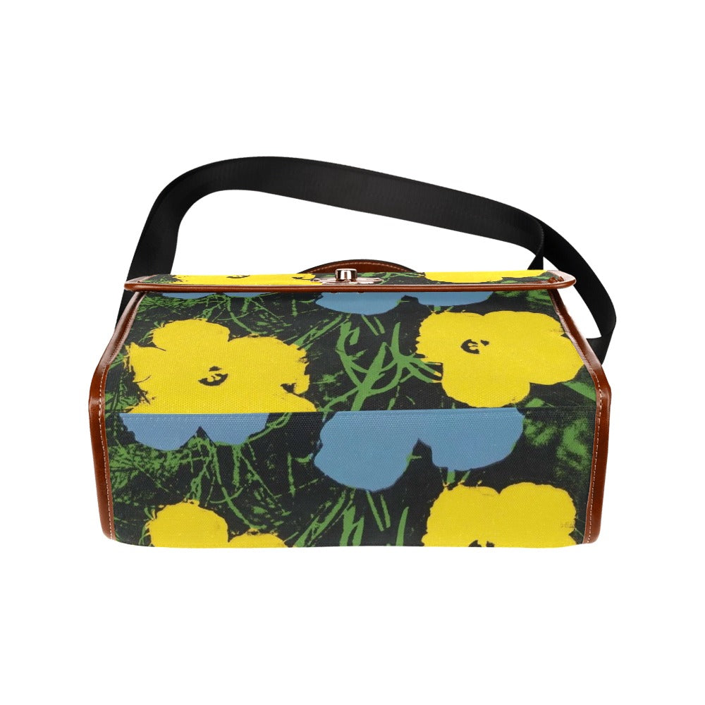 
ANDY WARHOL - FLOWERS - WATERPROOF CANVAS BAG FOR HER
