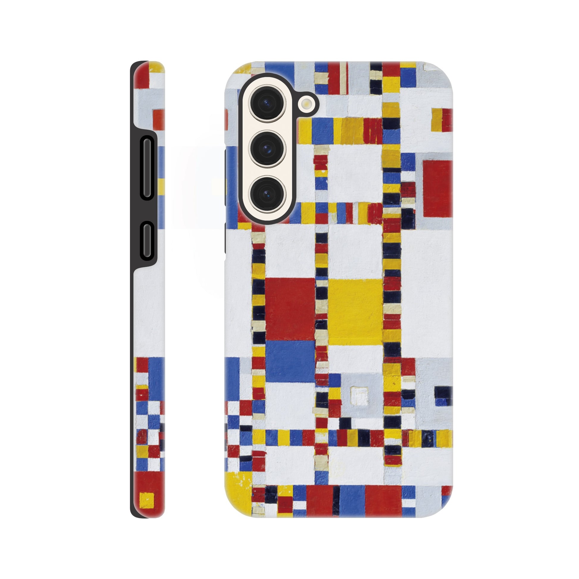 a cell phone case with a design on it Piet Mondrian phone case