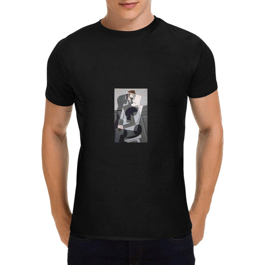 JUAN GRIS - PORTRAIT OF JOSETTE GRIS - T-SHIRT FOR MEN