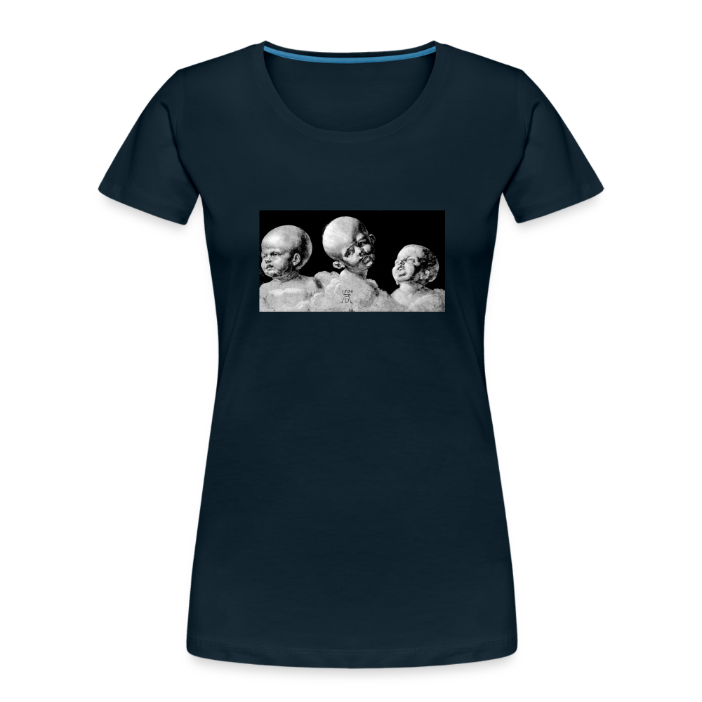 Women’s Premium Organic T-Shirt - deep navy