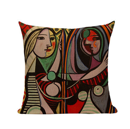 PABLO PICASSO - GIRL BEFORE A MIRROR - PILLOW COVER